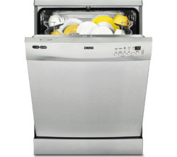 ZANUSSI  ZDF26001XA Full-size Dishwasher - Stainless Steel